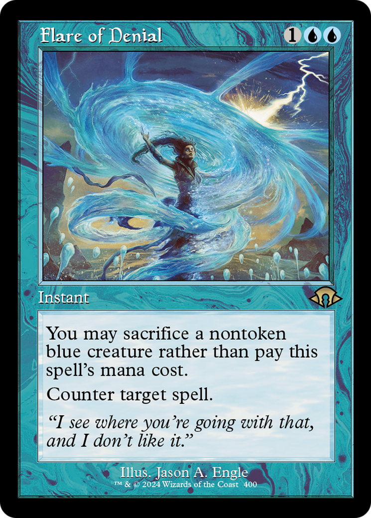 Flare of Denial (Retro) [Modern Horizons 3] | Jomio and Rueliete's Cards and Comics