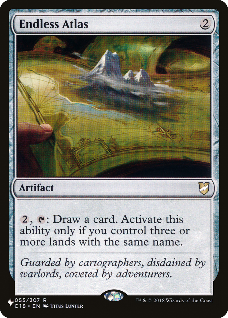 Endless Atlas [Secret Lair: Angels] | Jomio and Rueliete's Cards and Comics