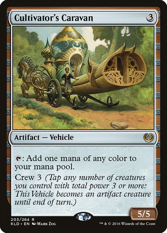 Cultivator's Caravan [Kaladesh] | Jomio and Rueliete's Cards and Comics