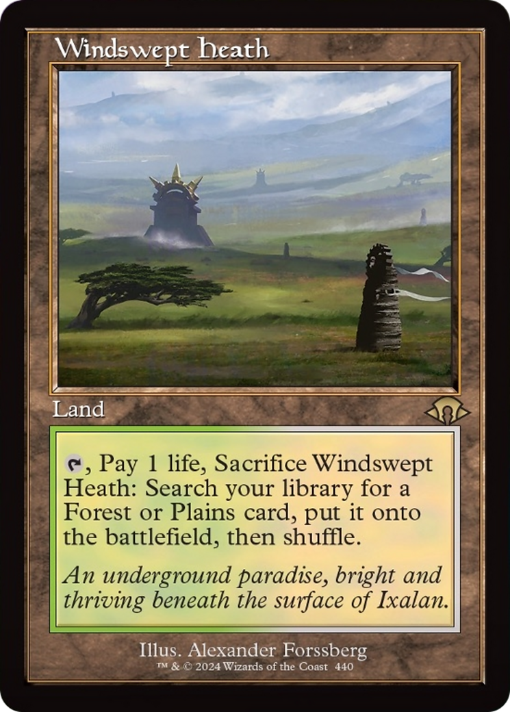 Windswept Heath (Retro) [Modern Horizons 3] | Jomio and Rueliete's Cards and Comics