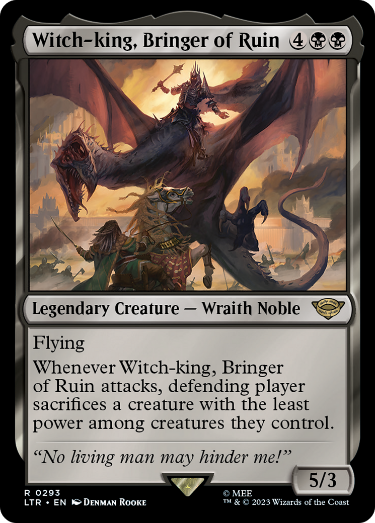 Witch-king, Bringer of Ruin [The Lord of the Rings: Tales of Middle-Earth] | Jomio and Rueliete's Cards and Comics