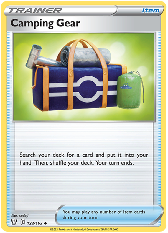 Camping Gear (122/163) [Sword & Shield: Battle Styles] | Jomio and Rueliete's Cards and Comics