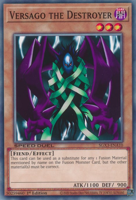 Versago the Destroyer [SGX3-ENA10] Common | Jomio and Rueliete's Cards and Comics