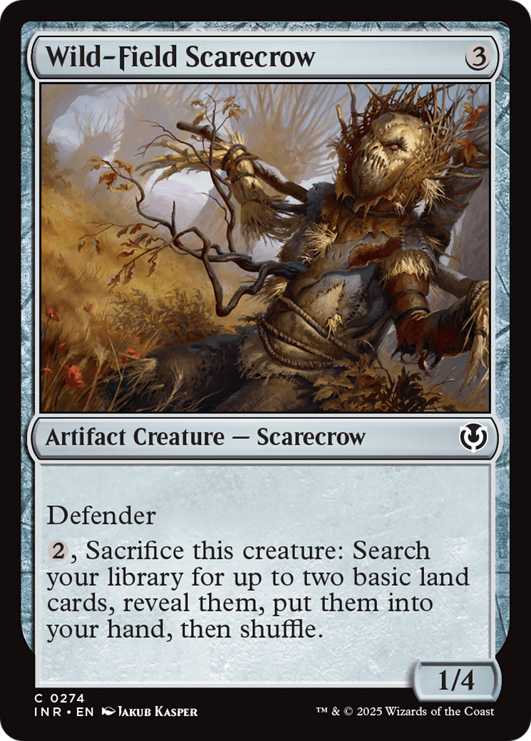 Wild-Field Scarecrow [Innistrad Remastered] | Jomio and Rueliete's Cards and Comics