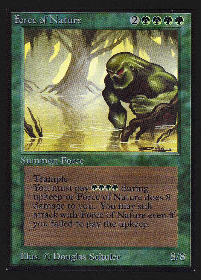 Force of Nature [International Collectors' Edition] | Jomio and Rueliete's Cards and Comics