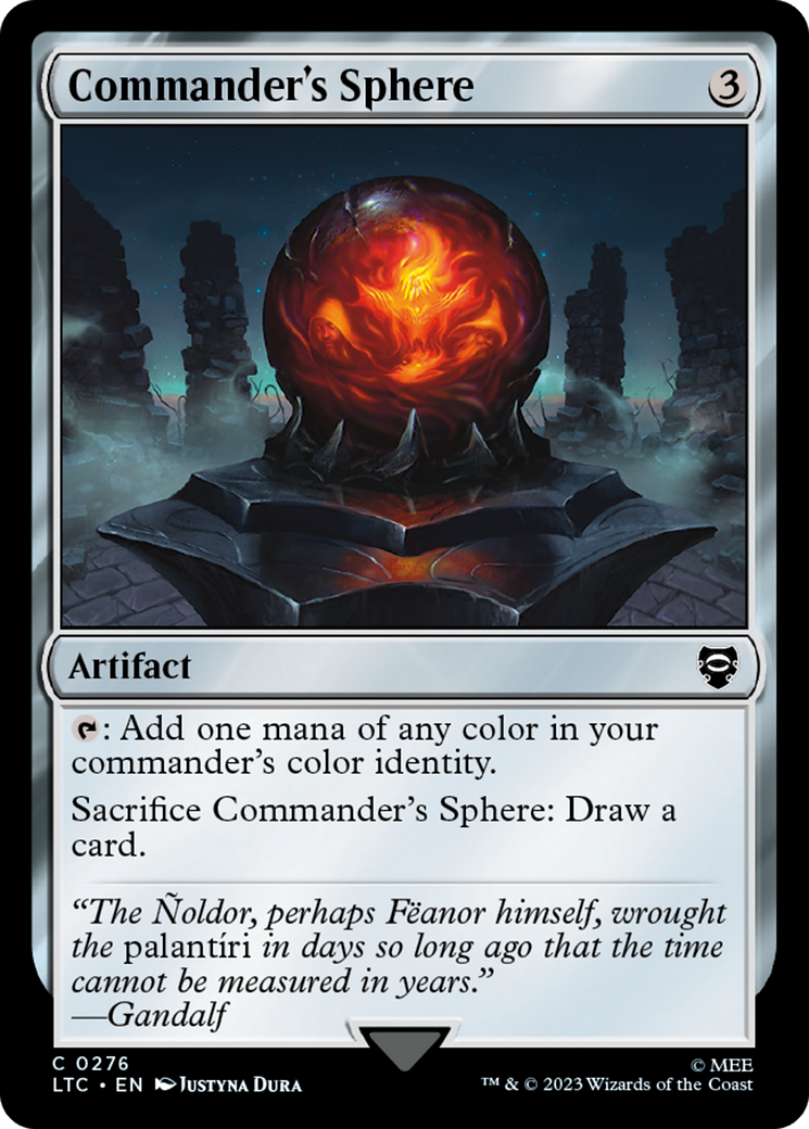 Commander's Sphere [The Lord of the Rings: Tales of Middle-Earth Commander] | Jomio and Rueliete's Cards and Comics