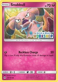 Snubbull (90/149) (Build-A-Bear Workshop Exclusive) [Sun & Moon: Base Set] | Jomio and Rueliete's Cards and Comics