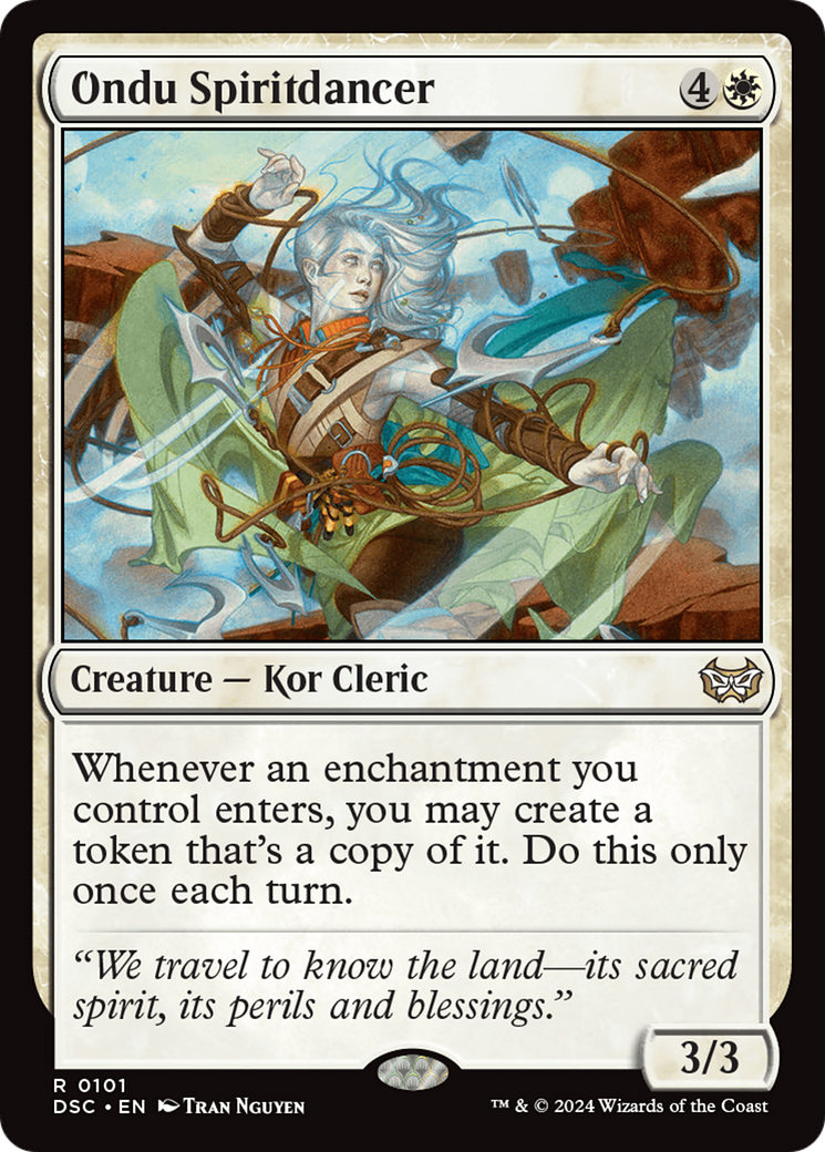 Ondu Spiritdancer [Duskmourn: House of Horror Commander] | Jomio and Rueliete's Cards and Comics