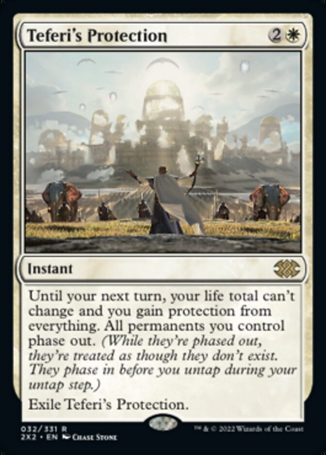 Teferi's Protection [Double Masters 2022] | Jomio and Rueliete's Cards and Comics