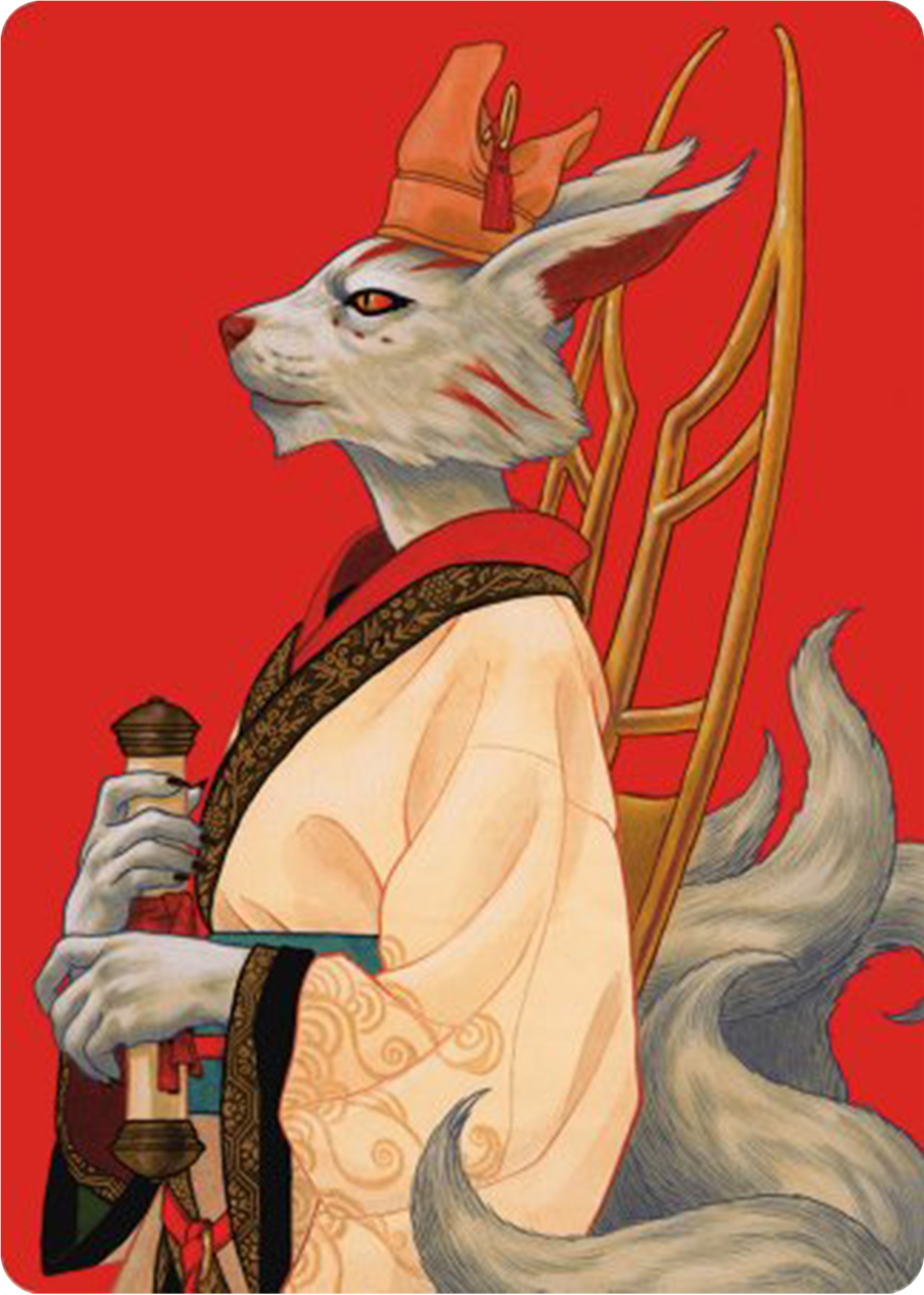 Pearl-Ear, Imperial Advisor Art Card [Modern Horizons 3 Art Series] | Jomio and Rueliete's Cards and Comics