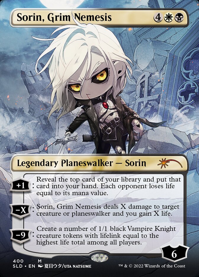 Sorin, Grim Nemesis (Borderless) [Secret Lair Drop Series] | Jomio and Rueliete's Cards and Comics