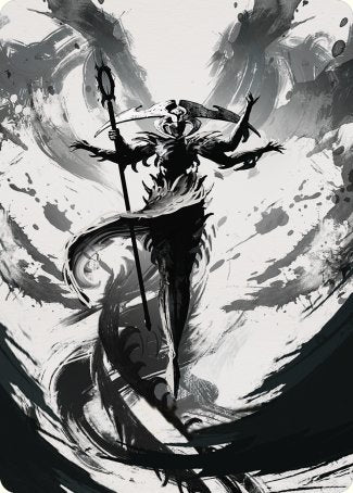 Atraxa, Grand Unifier 2 Art Card [Phyrexia: All Will Be One Art Series] | Jomio and Rueliete's Cards and Comics