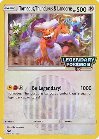 Tornadus, Thundurus & Landorus (Jumbo Card) [Miscellaneous Cards] | Jomio and Rueliete's Cards and Comics