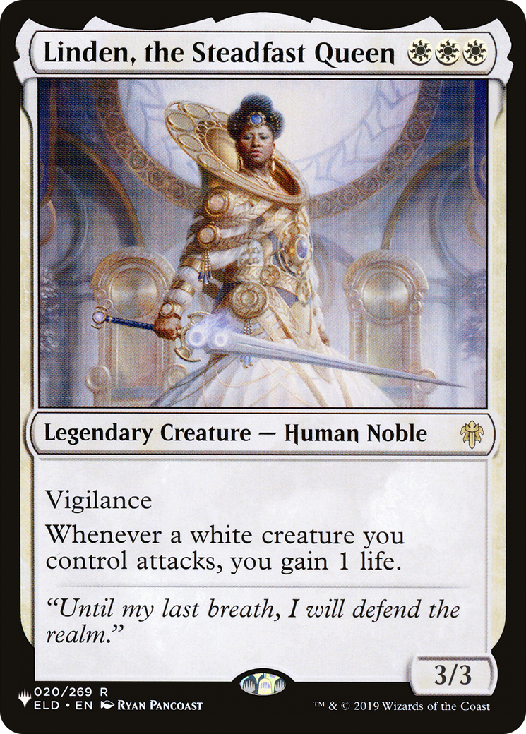 Linden, the Steadfast Queen [The List] | Jomio and Rueliete's Cards and Comics