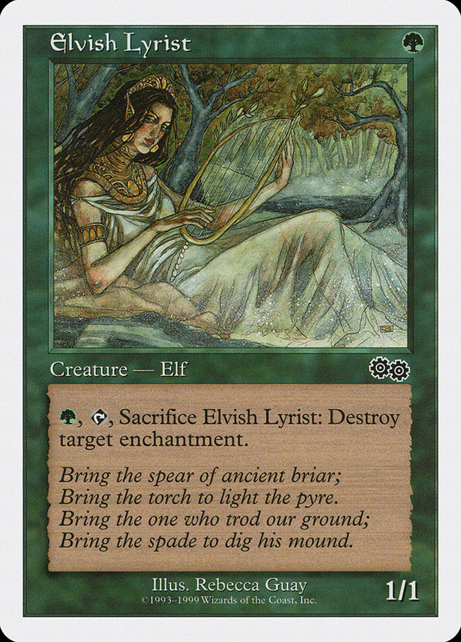 Elvish Lyrist [Battle Royale] | Jomio and Rueliete's Cards and Comics