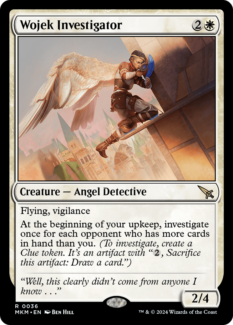 Wojek Investigator (Blue) [Murders at Karlov Manor] | Jomio and Rueliete's Cards and Comics