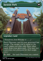 Welcome to... // Jurassic Park [Jurassic World Collection] | Jomio and Rueliete's Cards and Comics