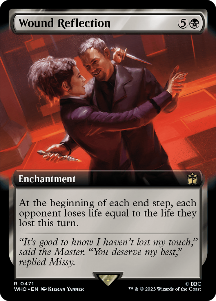 Wound Reflection (Extended Art) [Doctor Who] | Jomio and Rueliete's Cards and Comics