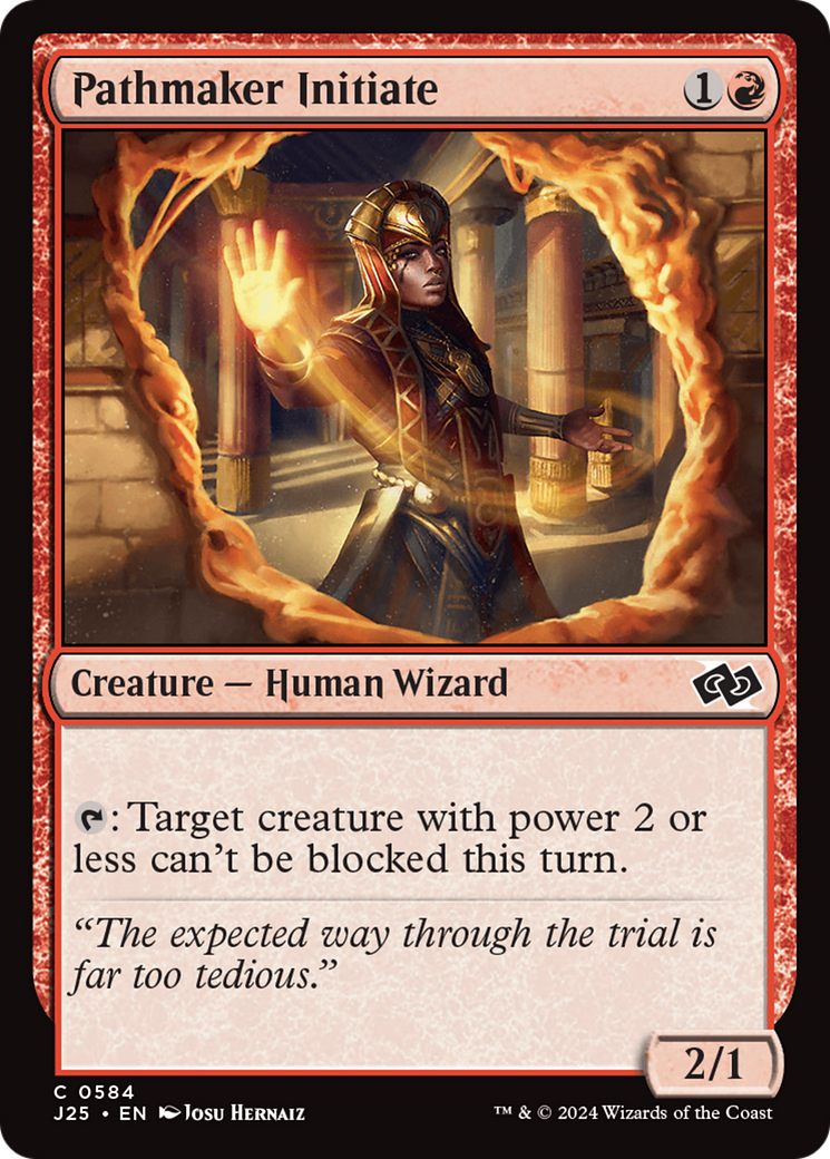 Pathmaker Initiate [Foundations Jumpstart] | Jomio and Rueliete's Cards and Comics