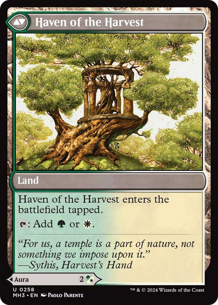Strength of the Harvest // Haven of the Harvest [Modern Horizons 3] | Jomio and Rueliete's Cards and Comics