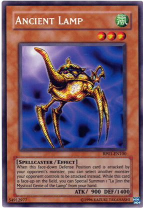 Ancient Lamp [RP01-EN100] Secret Rare | Jomio and Rueliete's Cards and Comics