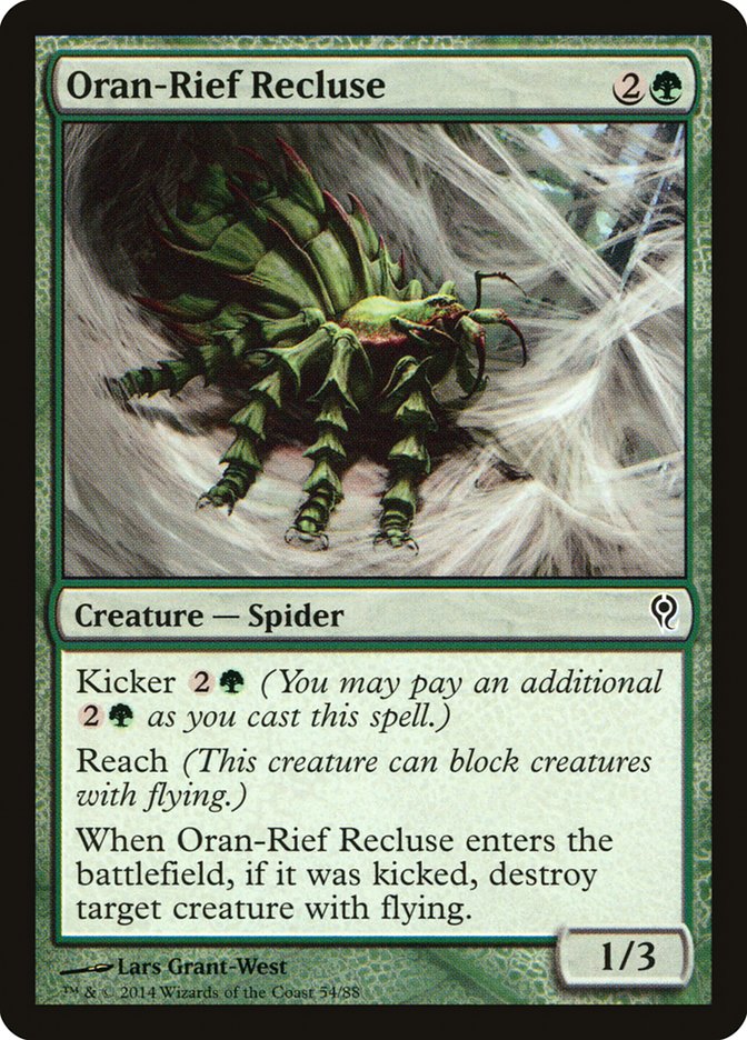 Oran-Rief Recluse [Duel Decks: Jace vs. Vraska] | Jomio and Rueliete's Cards and Comics