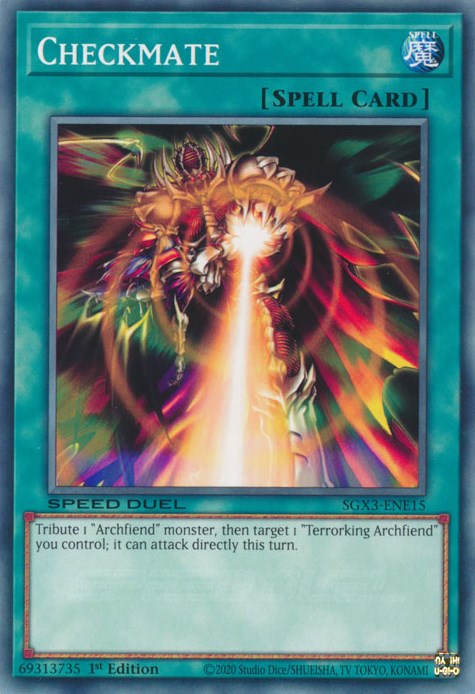 Checkmate [SGX3-ENE15] Common | Jomio and Rueliete's Cards and Comics