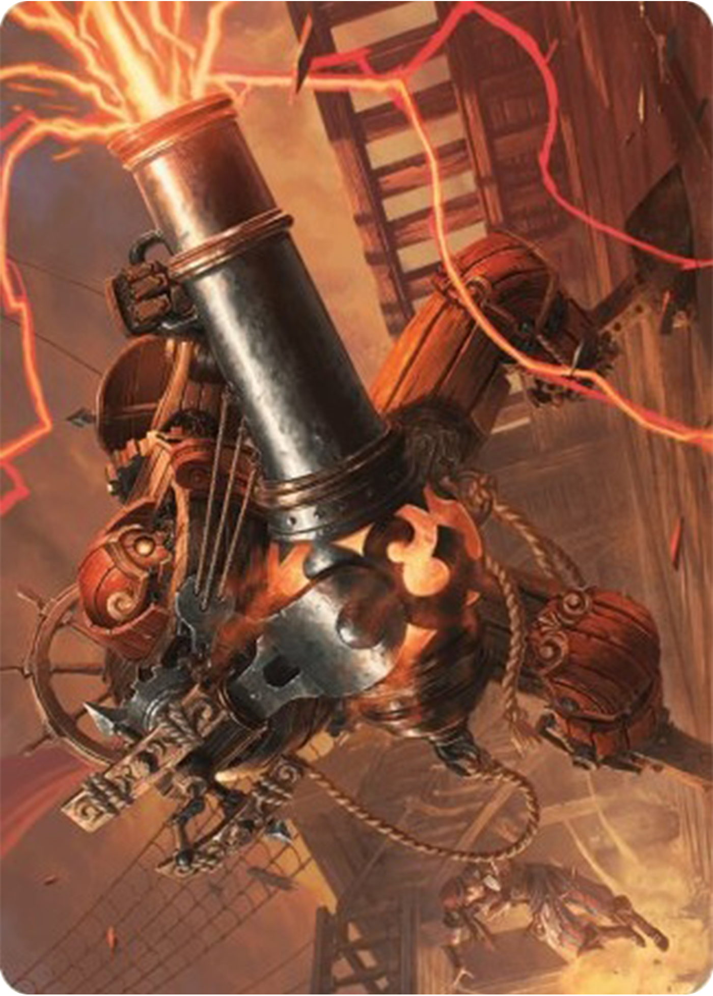 Blaster Hulk Art Card [Modern Horizons 3 Art Series] | Jomio and Rueliete's Cards and Comics