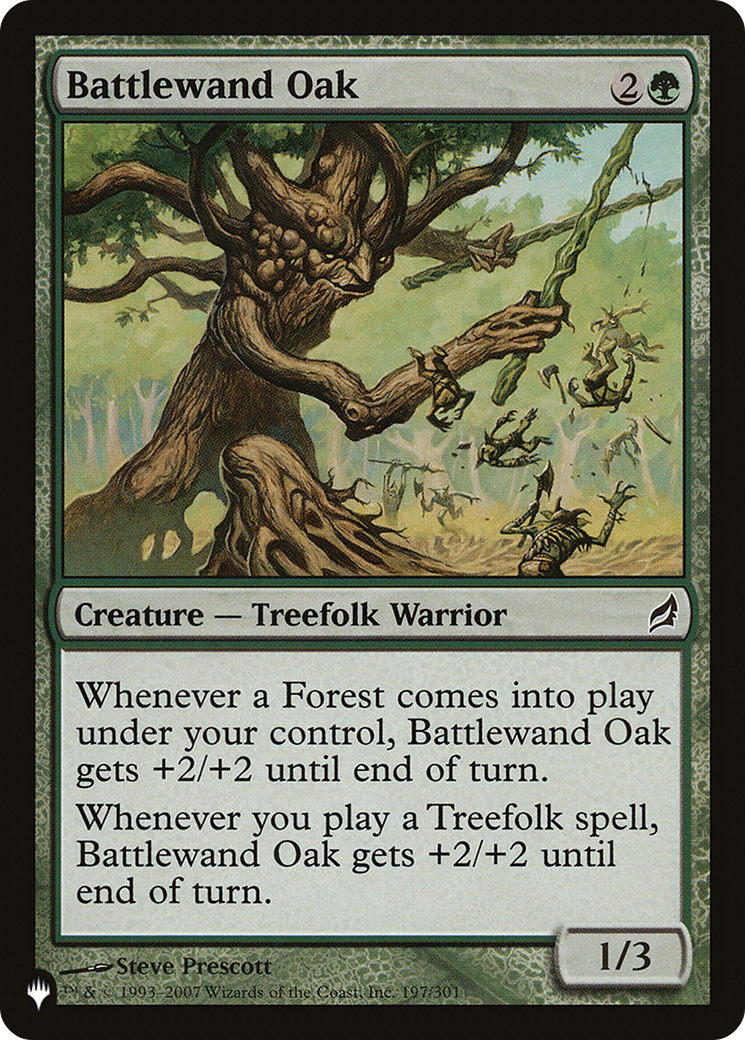 Battlewand Oak [The List] | Jomio and Rueliete's Cards and Comics