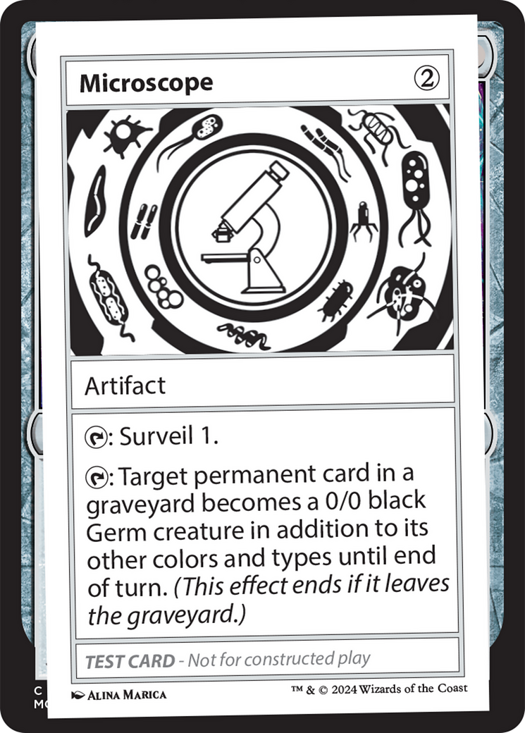 Microscope [Mystery Booster 2 Playtest Cards] | Jomio and Rueliete's Cards and Comics
