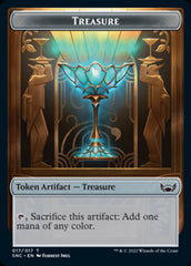 Treasure (017) // Spirit Double-Sided Token [Streets of New Capenna Tokens] | Jomio and Rueliete's Cards and Comics