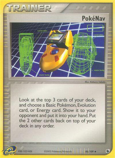 PokeNav (88/109) (Reprint) (Theme Deck Exclusive) [EX: Ruby & Sapphire] | Jomio and Rueliete's Cards and Comics