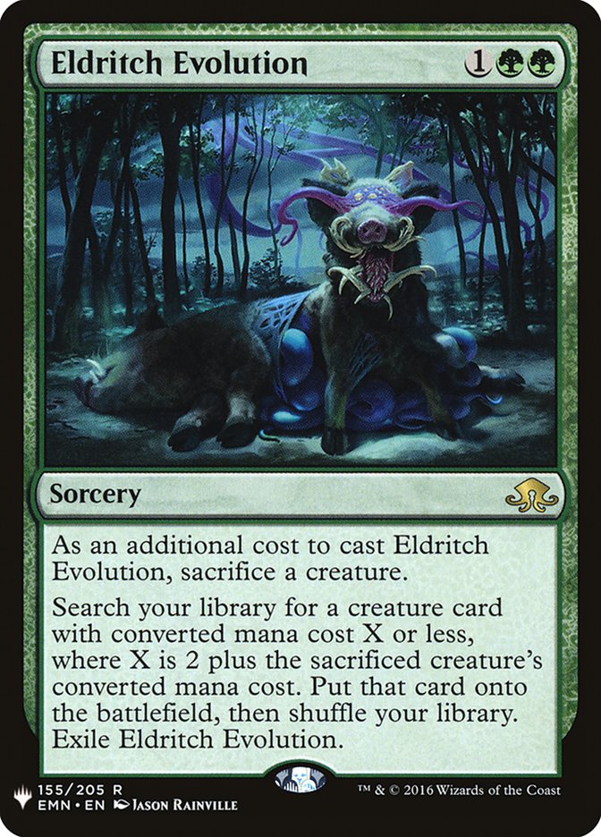 Eldritch Evolution [Mystery Booster] | Jomio and Rueliete's Cards and Comics