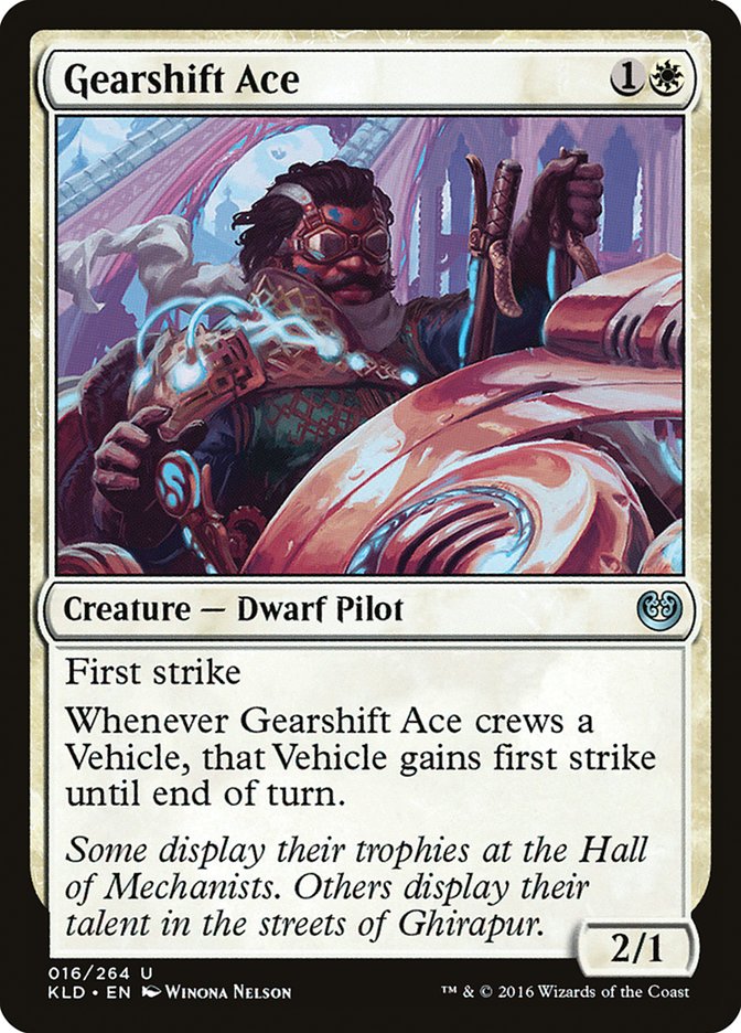 Gearshift Ace [Kaladesh] | Jomio and Rueliete's Cards and Comics