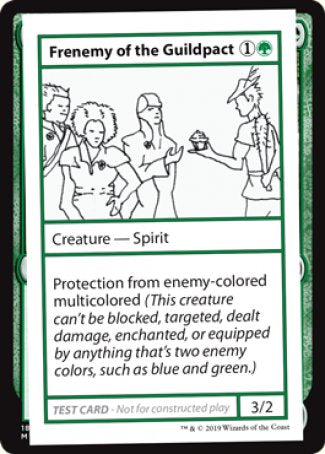 Frenemy of the Guildpact (2021 Edition) [Mystery Booster Playtest Cards] | Jomio and Rueliete's Cards and Comics
