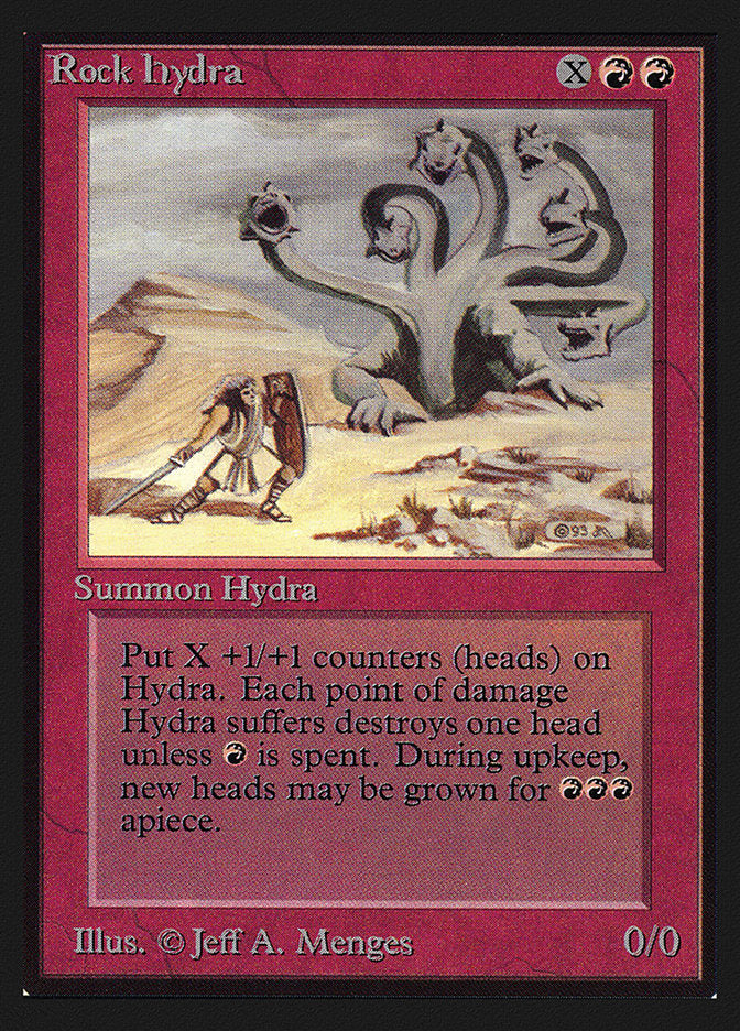 Rock Hydra [International Collectors' Edition] | Jomio and Rueliete's Cards and Comics