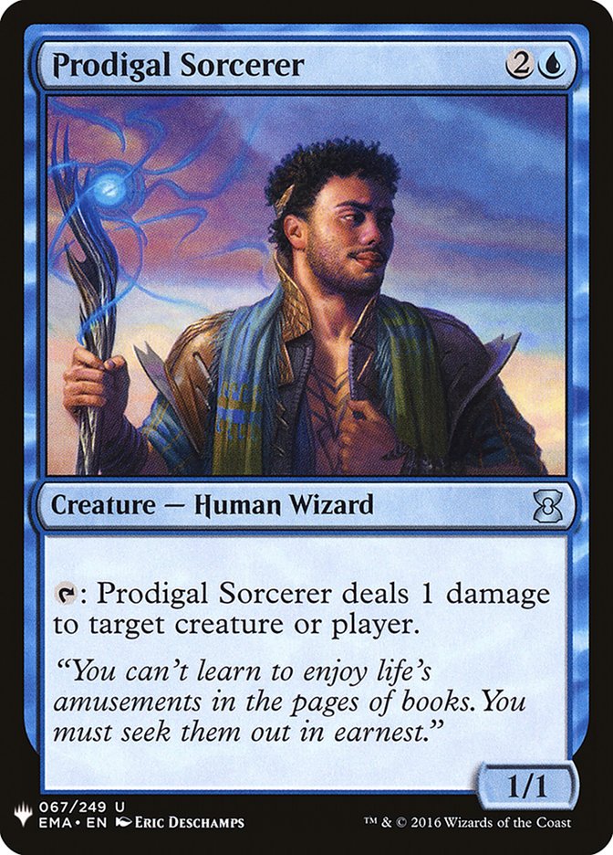 Prodigal Sorcerer [Mystery Booster] | Jomio and Rueliete's Cards and Comics