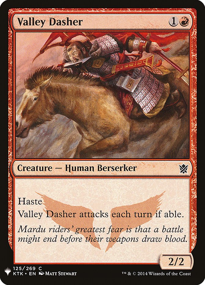 Valley Dasher [Mystery Booster] | Jomio and Rueliete's Cards and Comics