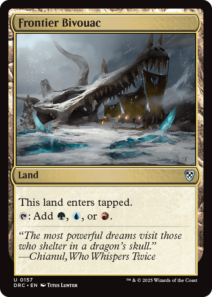 Frontier Bivouac [Aetherdrift Commander] | Jomio and Rueliete's Cards and Comics