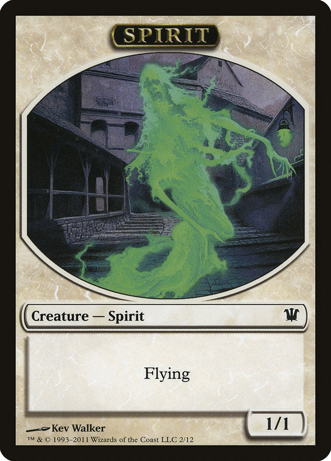 Spirit Token [Innistrad Tokens] | Jomio and Rueliete's Cards and Comics