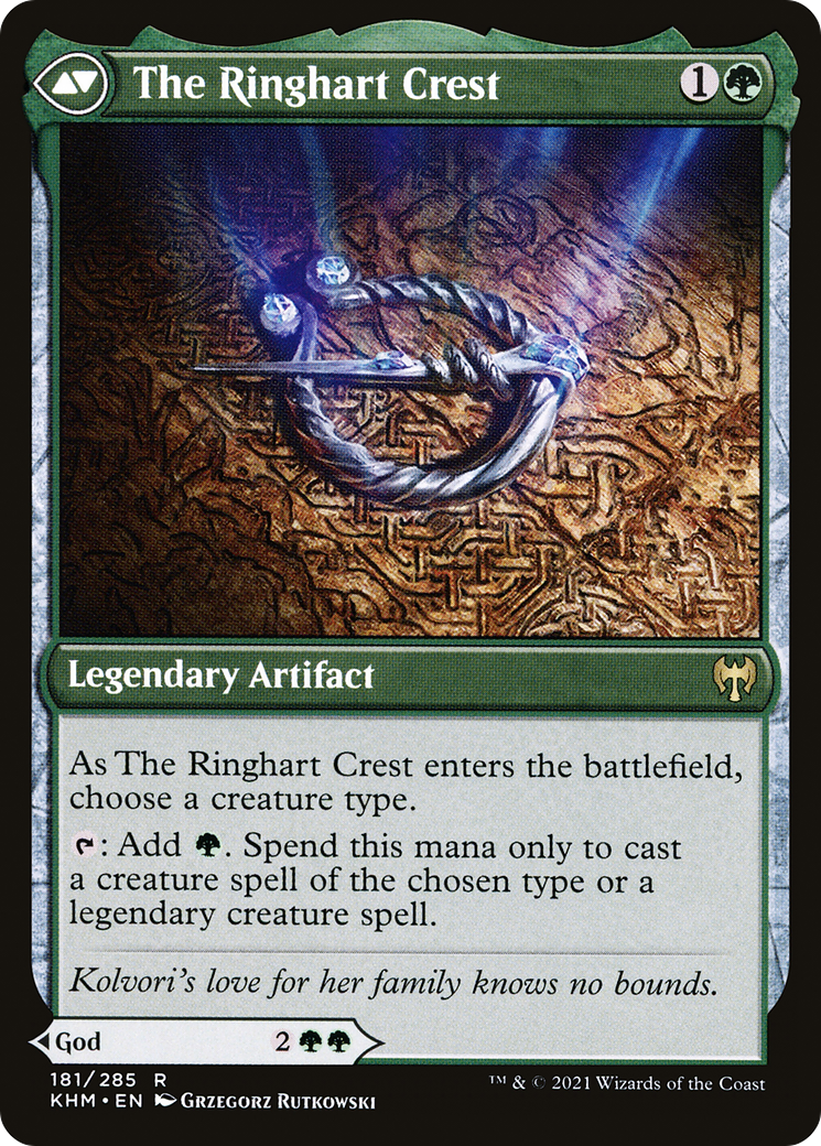 Kolvori, God of Kinship // The Ringhart Crest [Secret Lair: From Cute to Brute] | Jomio and Rueliete's Cards and Comics