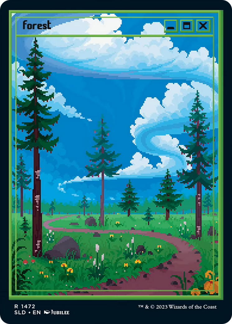 Forest (1472) [Secret Lair Drop Series] | Jomio and Rueliete's Cards and Comics