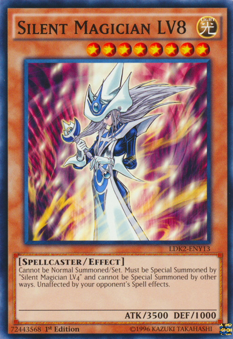 Silent Magician LV8 [LDK2-ENY13] Common | Jomio and Rueliete's Cards and Comics