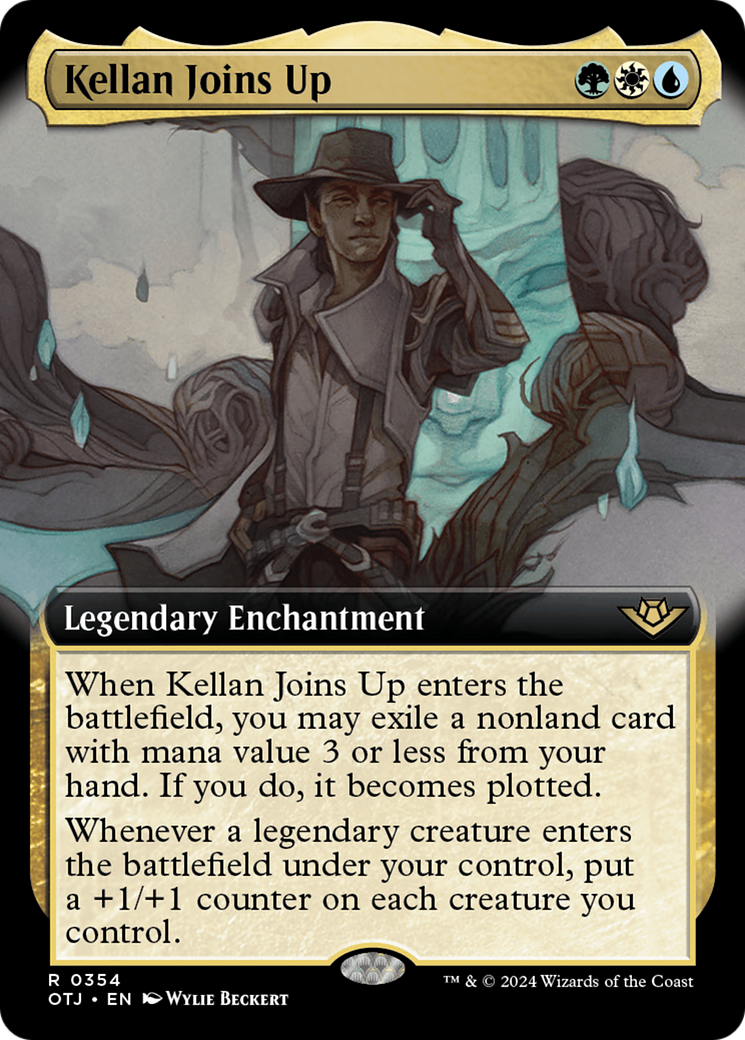 Kellan Joins Up (Extended Art) [Outlaws of Thunder Junction] | Jomio and Rueliete's Cards and Comics
