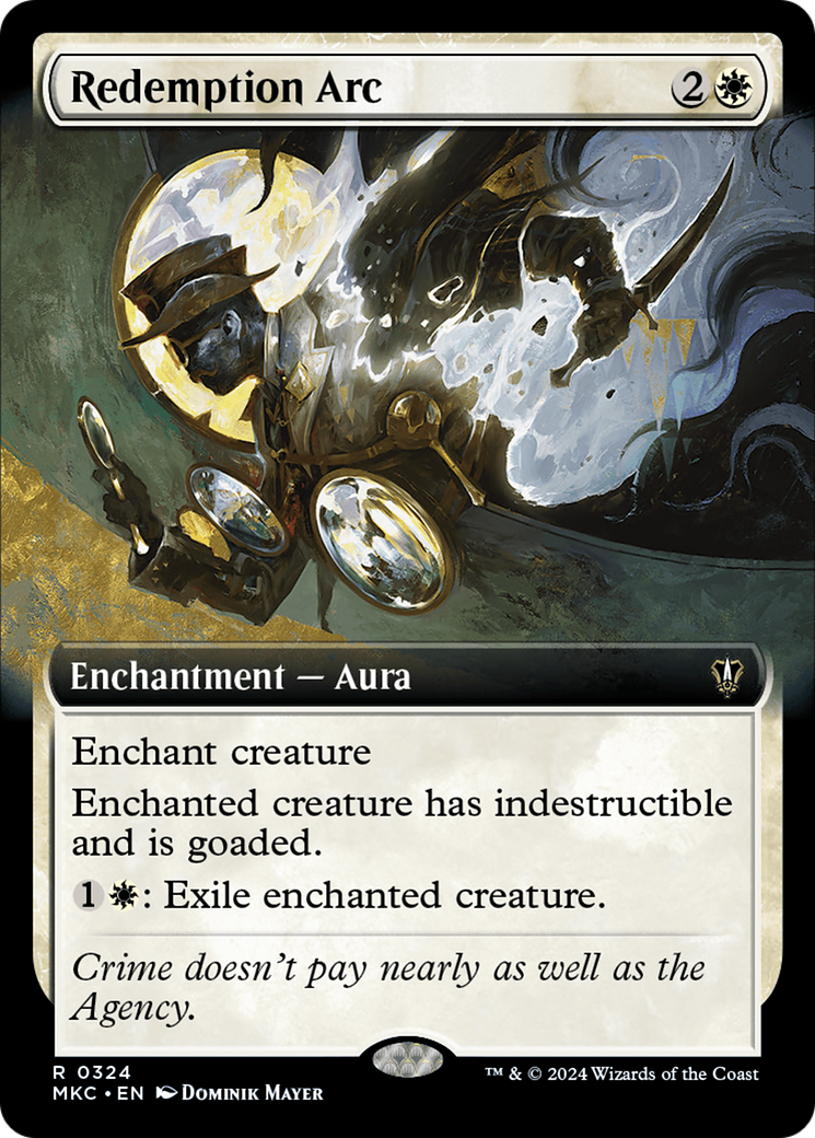 Redemption Arc (Extended Art) [Murders at Karlov Manor Commander] | Jomio and Rueliete's Cards and Comics