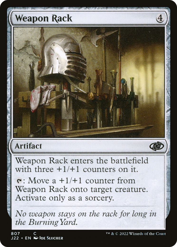 Weapon Rack [Jumpstart 2022] | Jomio and Rueliete's Cards and Comics