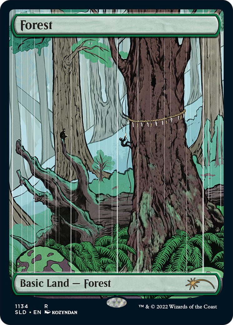 Forest (1134) (Full-Art) [Secret Lair Drop Series] | Jomio and Rueliete's Cards and Comics