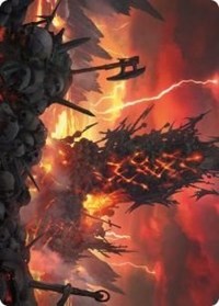 Immersturm Skullcairn Art Card [Kaldheim Art Series] | Jomio and Rueliete's Cards and Comics