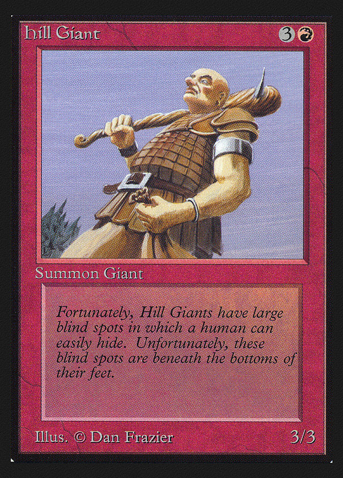 Hill Giant [Collectors' Edition] | Jomio and Rueliete's Cards and Comics