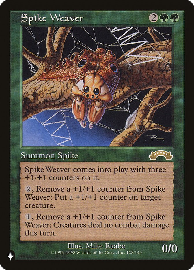 Spike Weaver [The List] | Jomio and Rueliete's Cards and Comics
